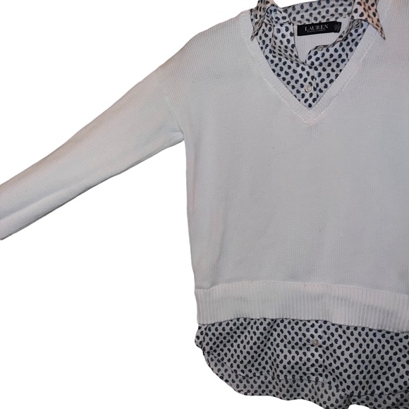 LAUREN Ralph Lauren Layered Sweater Combo Paisley - Picture 6 of 13